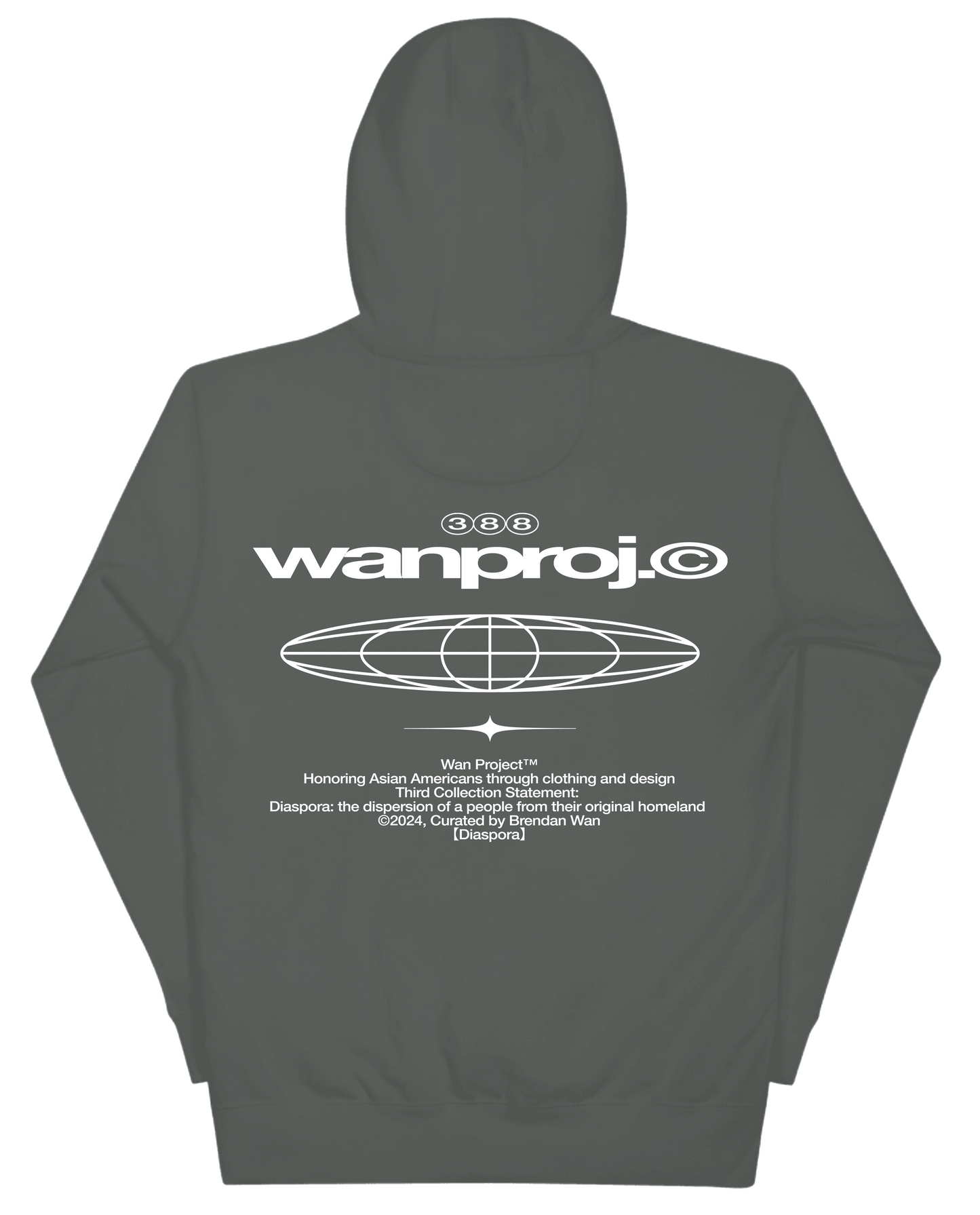 THIRD COLLECTION HOODIE: "DIASPORA"