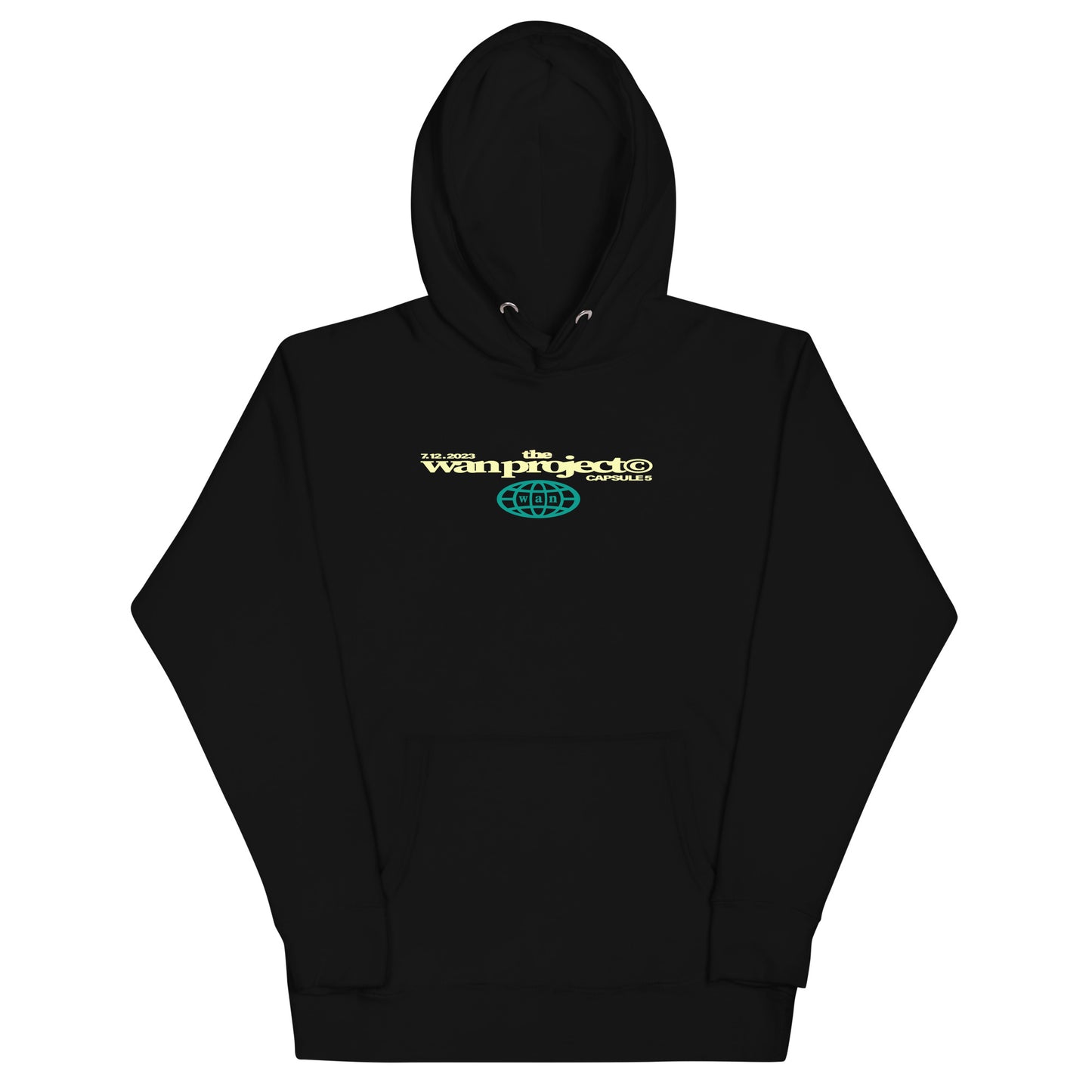 "HERITAGE" HEAVYWEIGHT HOODIE BLACK