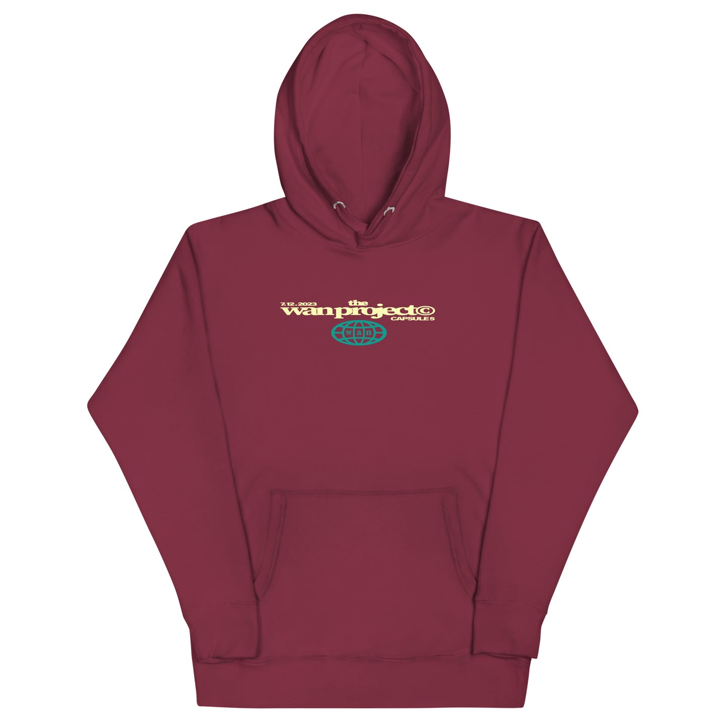 "HERITAGE" HEAVYWEIGHT HOODIE MAROON